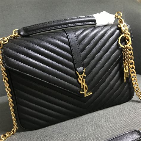 black and gold ysl bag|ysl tote bag sale.